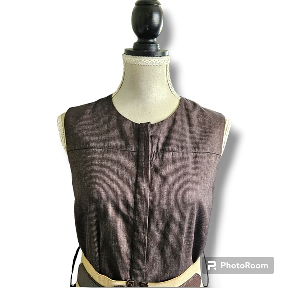 Barkins | Brown dress | Size-10 | with original belt plus free belt - Picture 8 of 9